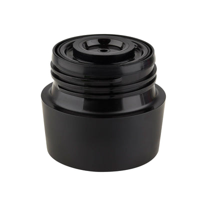 👉 Thermo-Trinkbecher 360 ml – Hält Getränke bis zu 4h heiß & 8h kalt, 100% dicht & auslaufsicher, Quick-Press-Verschluss, 360° Trinköffnung, Schwarz